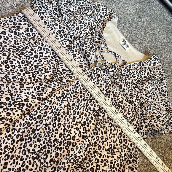 Show Me Your MuMu mini dress L cheetah - Picture 4 of 10